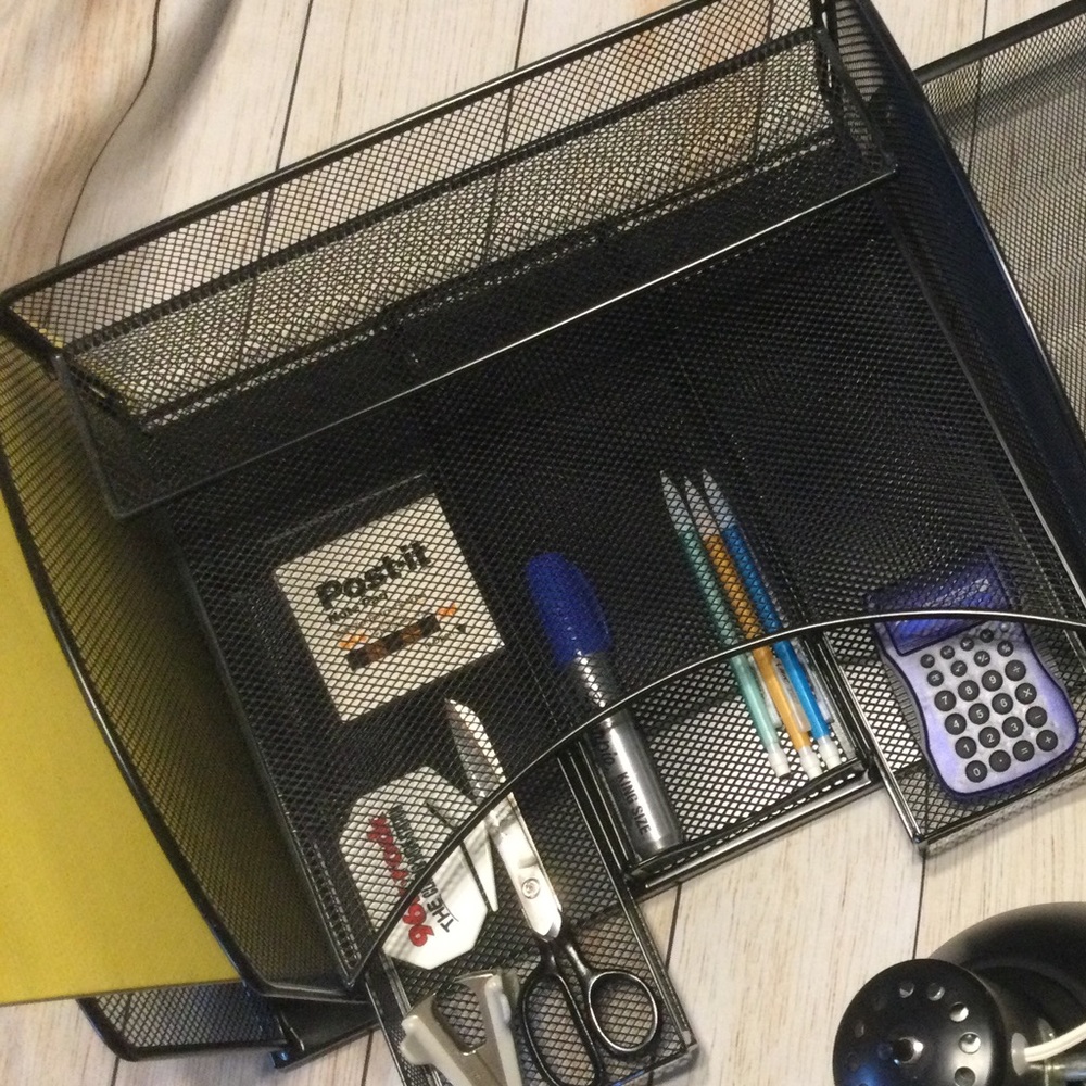 Metal Mesh file tray / Desk accessory